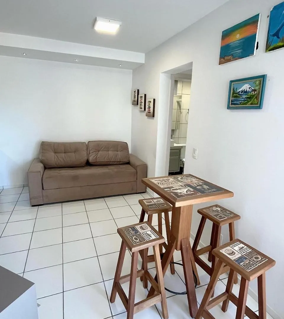 Daire Apartamento Aconchegante Mar Grosso Laguna Brezilya
